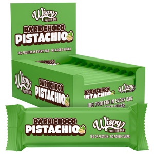 Wispy Nutrition Proteinbar Dark Choco Pistachio 55 g produktbillede