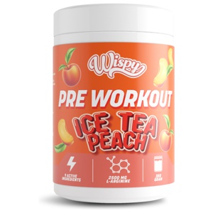 Wispy Pre Workout Ice Tea Peach - 350 g. produktbillede