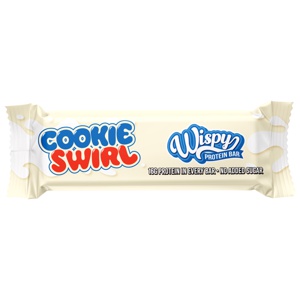 Wispy Protein Bar Cookie Swirl - 55 g. produktbillede
