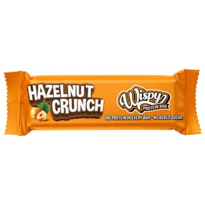 Wispy Protein Bar Hazelnut Crunch - 55 g. produktbillede