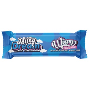 Wispy Protein Bar Milky Dream - 55 g. produktbillede