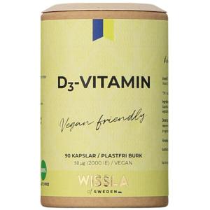 Wissla of Sweden Vegan Vitamin D3 90 pcs produkt bild