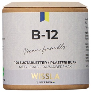 Wissla of Sweden Vitamin B12 100 pcs produkt bild