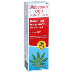Wobecare CBD Aktiv Creme Produktbild