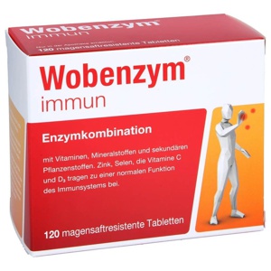WOBENZYM immun magensaftresistente Tabletten Produktbild