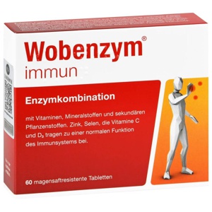 WOBENZYM immun magensaftresistente Tabletten Produktbild