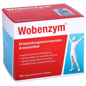 WOBENZYM magensaftresistente Tabletten Produktbild