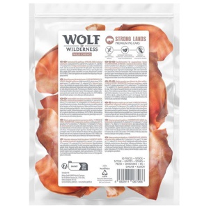 Wolf of Wilderness Premium Schweineohren "Strong Lands" Produktbild