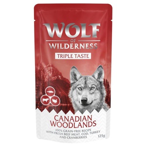 Wolf of Wilderness "Triple Taste" 12 x 125 g Produktbild
