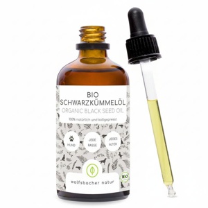 Wolfsbacher Natur Bio Schwarzkümmelöl Produktbild