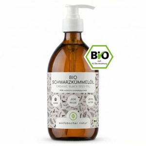 Wolfsbacher Natur Bio Schwarzkümmelöl 50 ml Produktbild