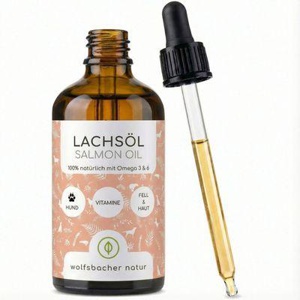 Wolfsbacher Natur Lachsöl 100 ml Produktbild