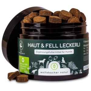 Wolfsbacher Natur Leckerli Haut & Fell Produktbild