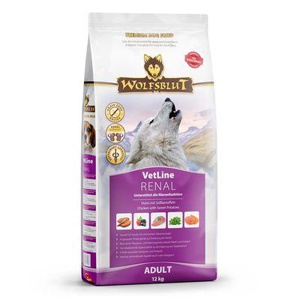 WOLFSBLUT Adult VetLine Renal, Huhn 12 kg Produktbild