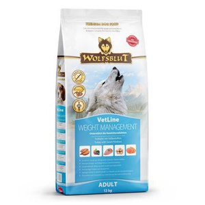 WOLFSBLUT Adult VetLine Weight Management, Truthahn 12 kg Produktbild
