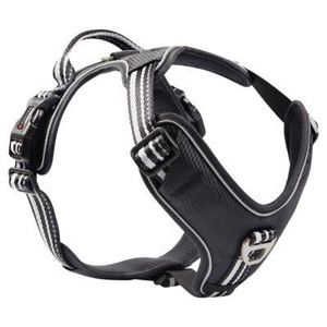 Wolters Active Pro Geschirr Geschirr Hundegeschirr schwarz/ silber XXS Produktbild