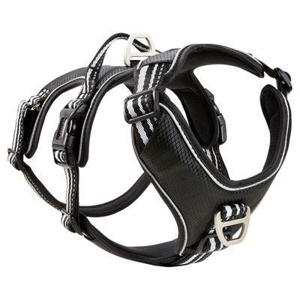 Wolters Active Pro Geschirr No Escape Geschirr Hundegeschirr schwarz/ silber XXS Produktbild