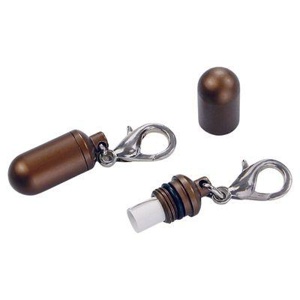 Wolters Aluminium-Adresshülse braun 1,2 cm Produktbild