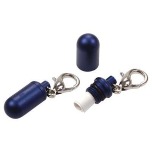 Wolters Aluminium-Adresshülse dunkelblau 1,2 cm Produktbild