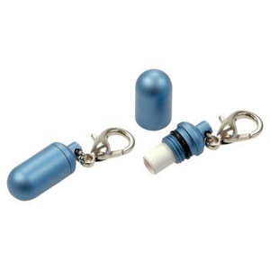 Wolters Aluminium-Adresshülse himmelblau 1,2 cm Produktbild
