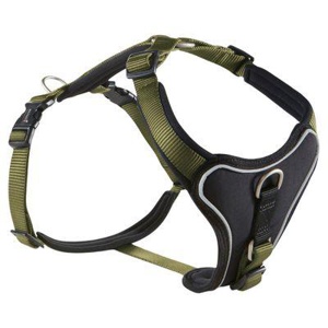 Wolters Professional Comfort Hundegeschirr schwarz/ grün XXXS Produktbild