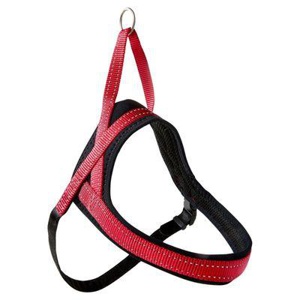 Wolters Soft & Safe Geschirr Geschirr Hundegeschirr rot/ schwarz XXXS Produktbild