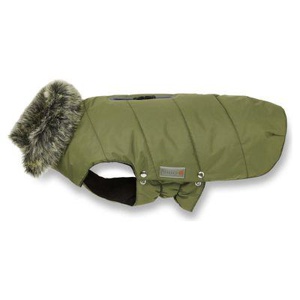 Wolters Winterjacke Parka Jacke Hundejacke oliv 20 cm Produktbild