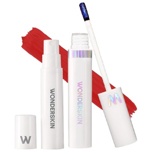 Wonderskin Wonder Blading Peel & Reveal Lip Stain Kit Hayley (Rich Neutral Red) - 4 ml produkt bild
