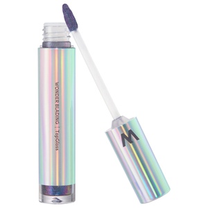 Wonderskin Wonder Blading Top Gloss- Blue Glitter blue - 4 ml produkt bild