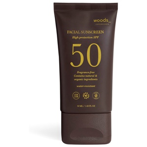 Woods_Copenhagen Facial Sunscreen SPF 50 - 50 ml produktbillede