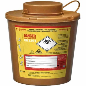 WoodSafe beholder for farlig avfall 2,3 L 1 stk produktbilde