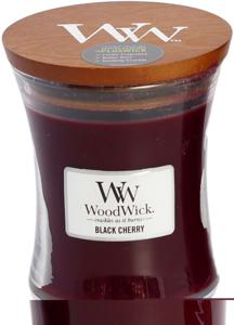 WoodWick Medium - Black Cherry produkt bild