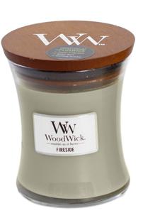 WoodWick Medium - Fireside produkt bild