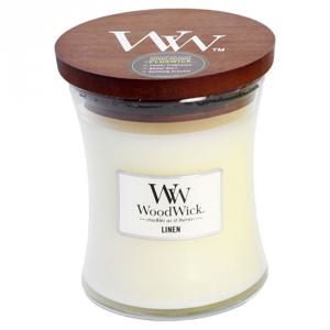 WoodWick Linen Medium produkt bild