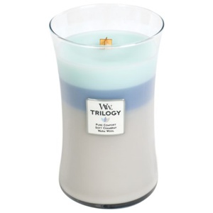WoodWick Trilogy Large - Woven Comfort produkt bild