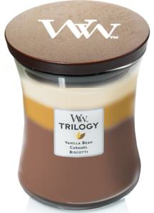 WoodWick Trilogy Medium - Café Sweets produkt bild