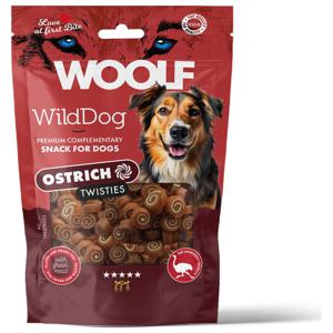 Woolf WildDog Ostrich & Cod Twisties 100 g produkt bild