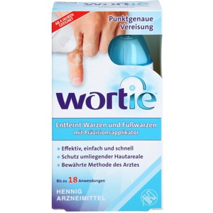 WORTIE gegen Warzen und Fußwarzen mit Applikator Produktbild