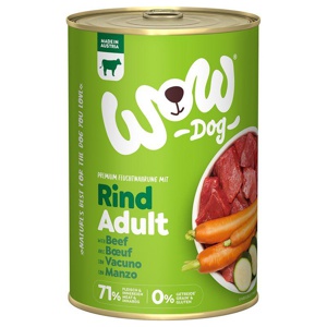 Nassfutter Hund mit Rind & Karotte, Adult, 400 g Produktbild