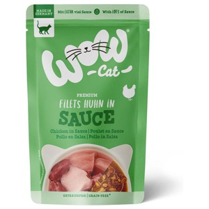WOW Cat in Soße 8 x 85 g Produktbild