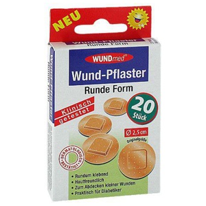 WUNDPFLASTER 2,5 cm rund Produktbild
