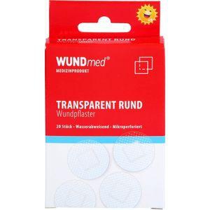 WUNDPFLASTER 2,5 cm rund transparent Produktbild