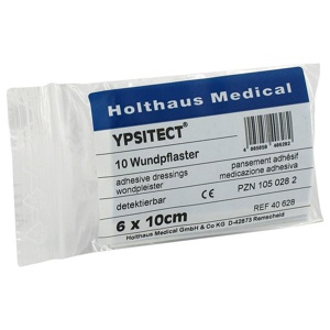 WUNDPFLASTER detektierbar 6x10 cm Produktbild