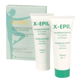 X-Epil Haarbleichcreme, 2X40 ml Creme Produktbild