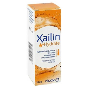 Xailin Hydrate Augentropfen, 10 ml Augentropfen Produktbild