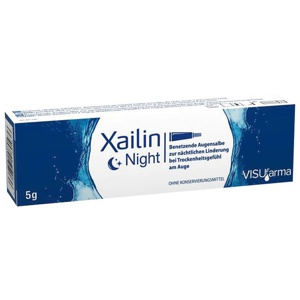Xailin Night Augensalbe 1X5 g Augensalbe Produktbild