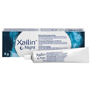 Xailin Night Augensalbe, 1X5 g Augensalbe Produktbild