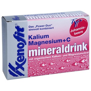 XENOFIT Kalium+Magnesium+Vitamin C Btl. 20X5.7 g Granulat Produktbild