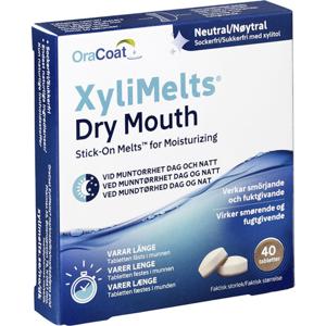 Xylimelts Dry Mouth Neutral, 40 st produkt bild