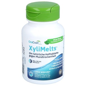 XyliMelts Hafttabletten milde Minze Oracoat, 110 St Tabletten Produktbild